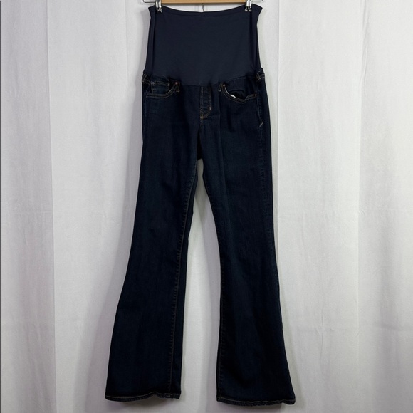 Gap 1969 Denim - GAP Maternity 1969 Sexy Boot Denim Stretch Full Waist Band Jeans Size 30/10R